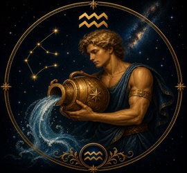 Immagine del segno zodiacale Acquario