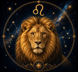 Immagine del segno zodiacale Leone