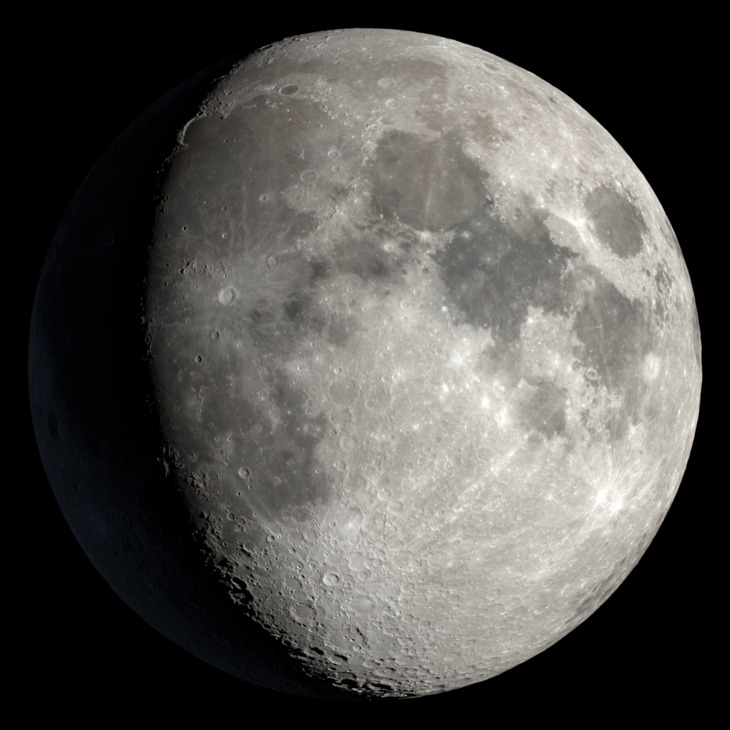 NASA visualization of the Moon on February 27, 2026
