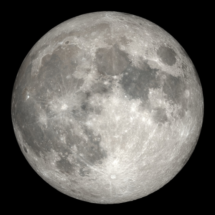 NASA visualization of the Moon on March 3, 2026