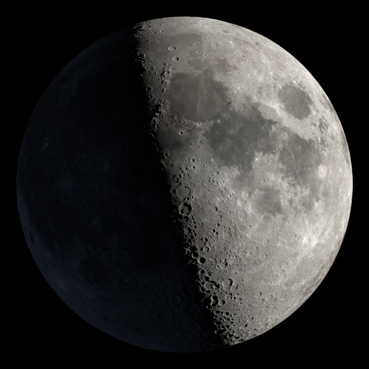 NASA visualization of the Moon on April 24, 2026