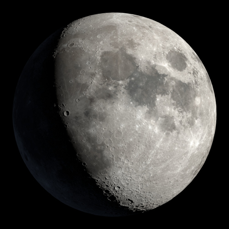 NASA visualization of the Moon on April 26, 2026