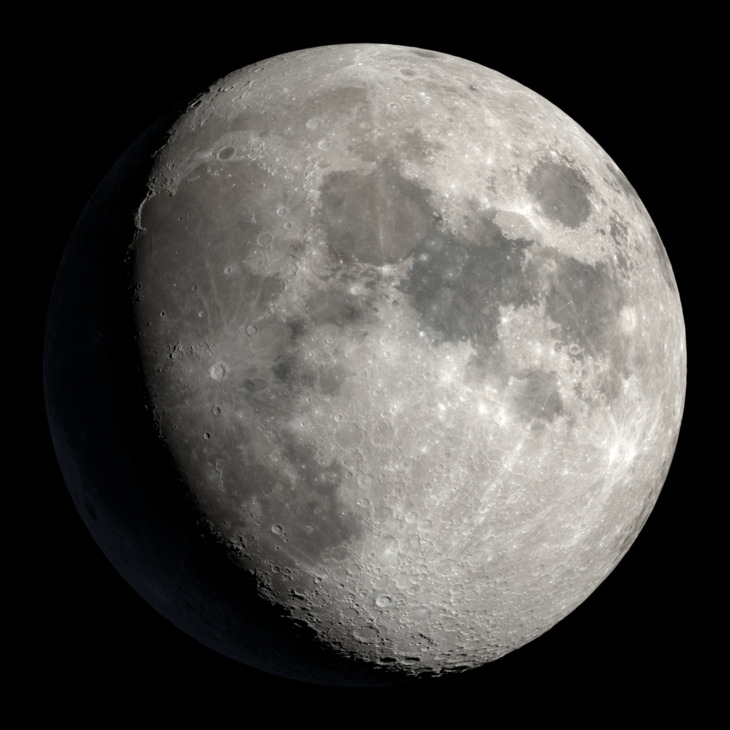 NASA visualization of the Moon on April 27, 2026