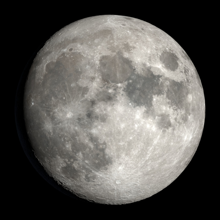 NASA visualization of the Moon on April 29, 2026