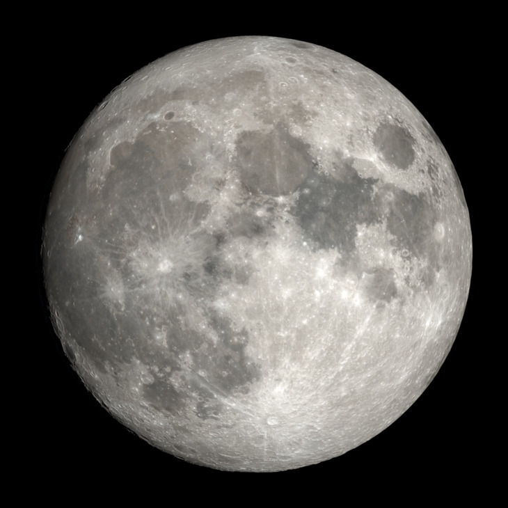 NASA visualization of the Moon on April 30, 2026