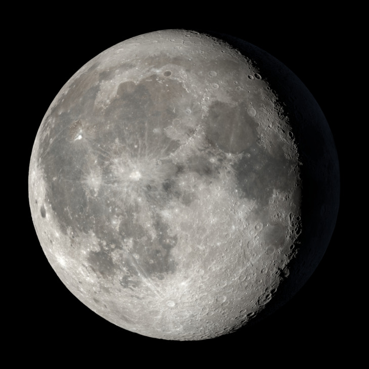 NASA visualization of the Moon on May 5, 2026