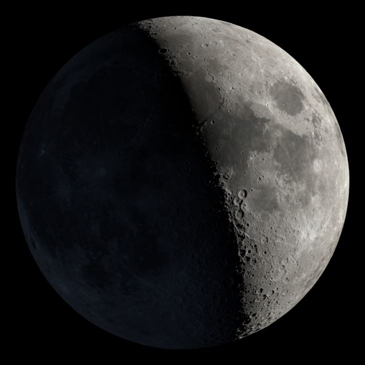 NASA visualization of the Moon on May 22, 2026