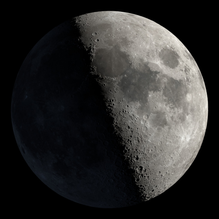 NASA visualization of the Moon on May 23, 2026