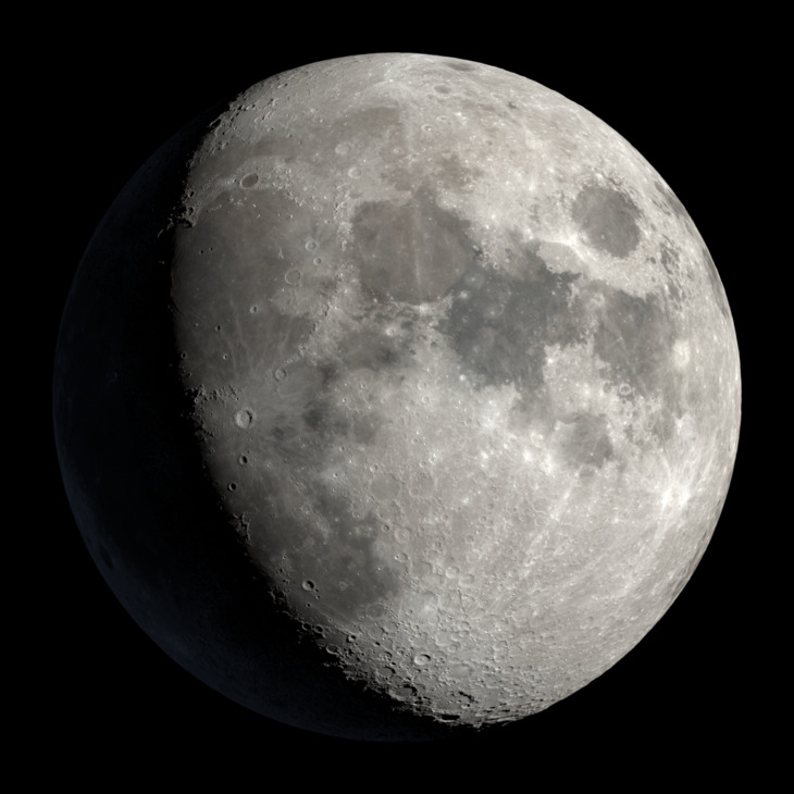 NASA visualization of the Moon on May 26, 2026