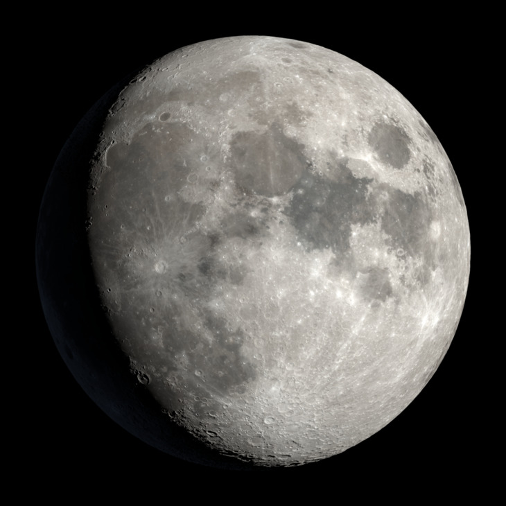 NASA visualization of the Moon on May 27, 2026