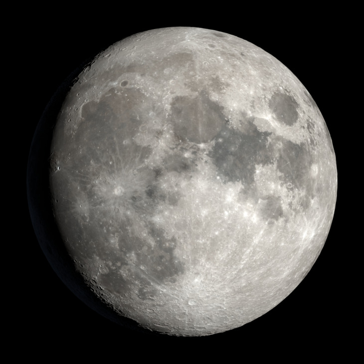 NASA visualization of the Moon on May 28, 2026