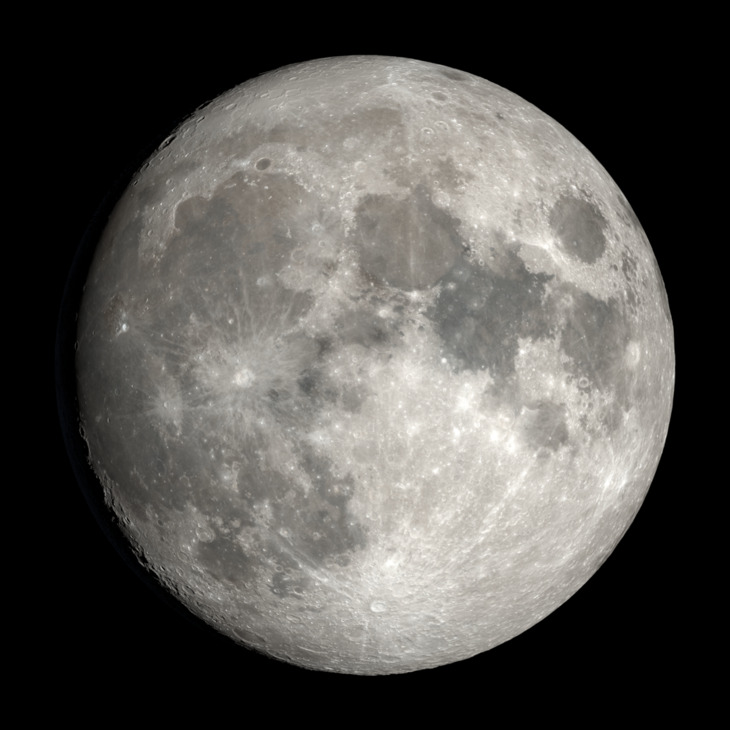 NASA visualization of the Moon on May 29, 2026