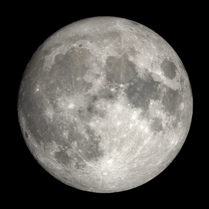 NASA visualization of the Moon on May 30, 2026