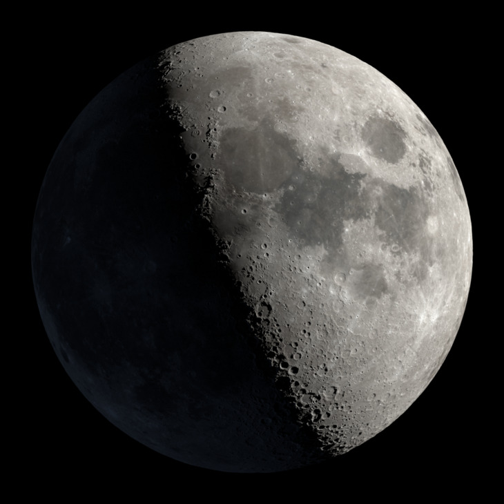 NASA visualization of the Moon on June 22, 2026