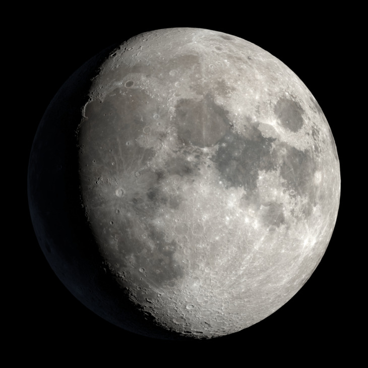 NASA visualization of the Moon on June 25, 2026