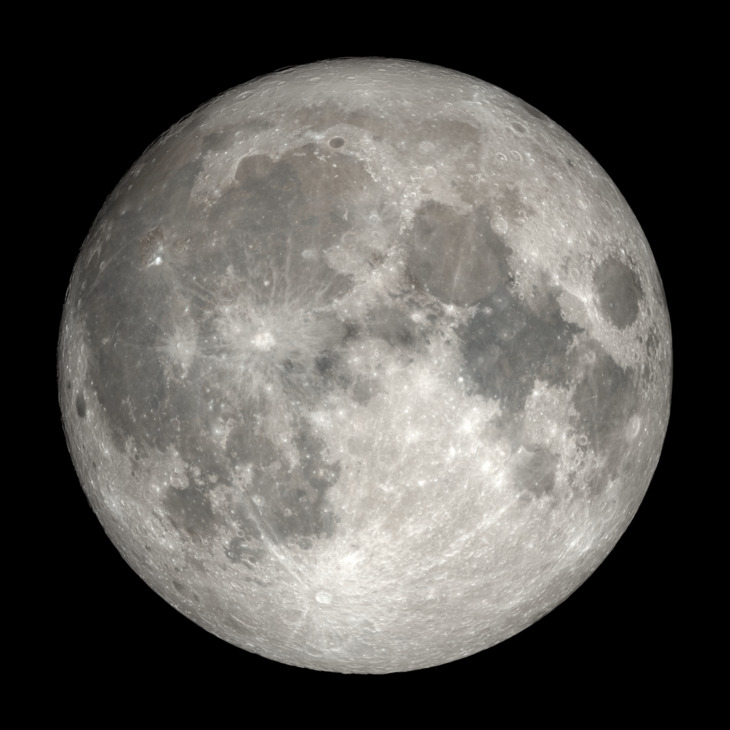 NASA visualization of the Moon on June 29, 2026