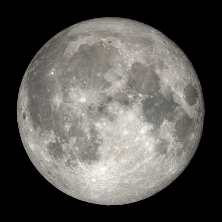 NASA visualization of the Moon on June 30, 2026