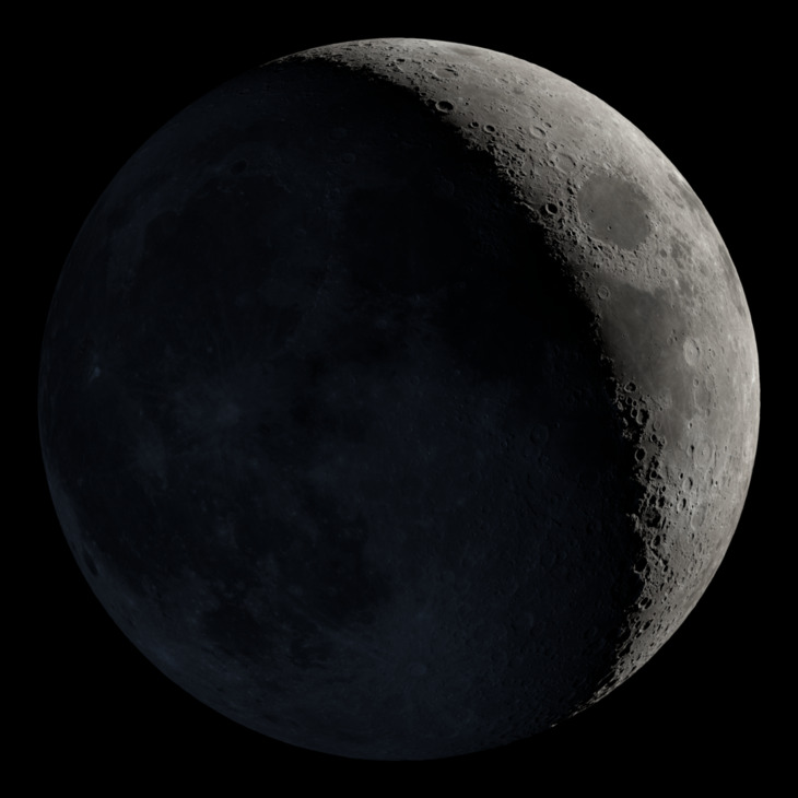NASA visualization of the Moon on July 18, 2026