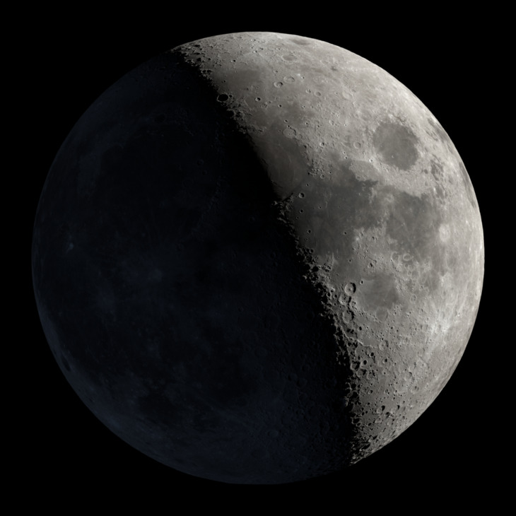 NASA visualization of the Moon on July 20, 2026