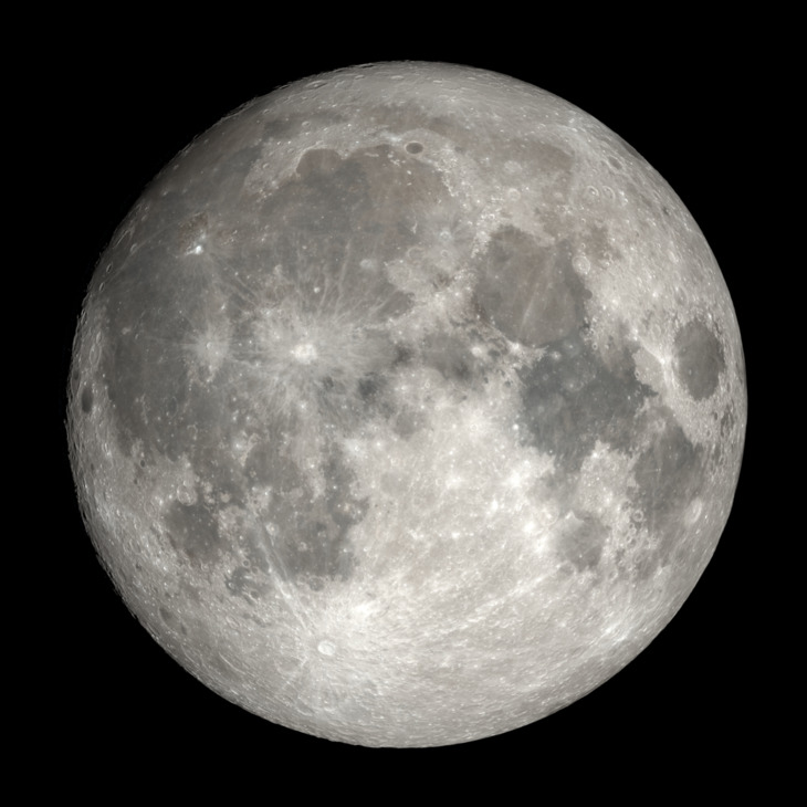 NASA visualization of the Moon on July 28, 2026