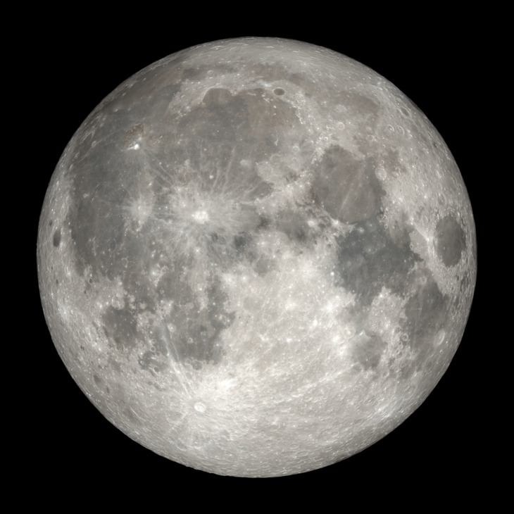 NASA visualization of the Moon on July 29, 2026