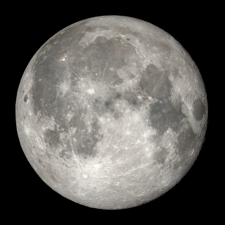 NASA visualization of the Moon on July 30, 2026