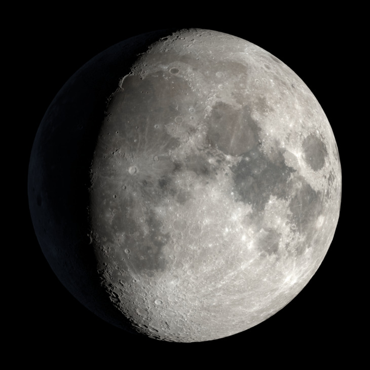 NASA visualization of the Moon on August 23, 2026