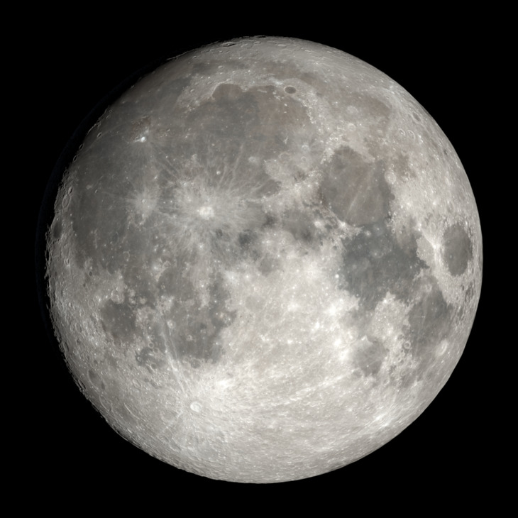 NASA visualization of the Moon on August 26, 2026
