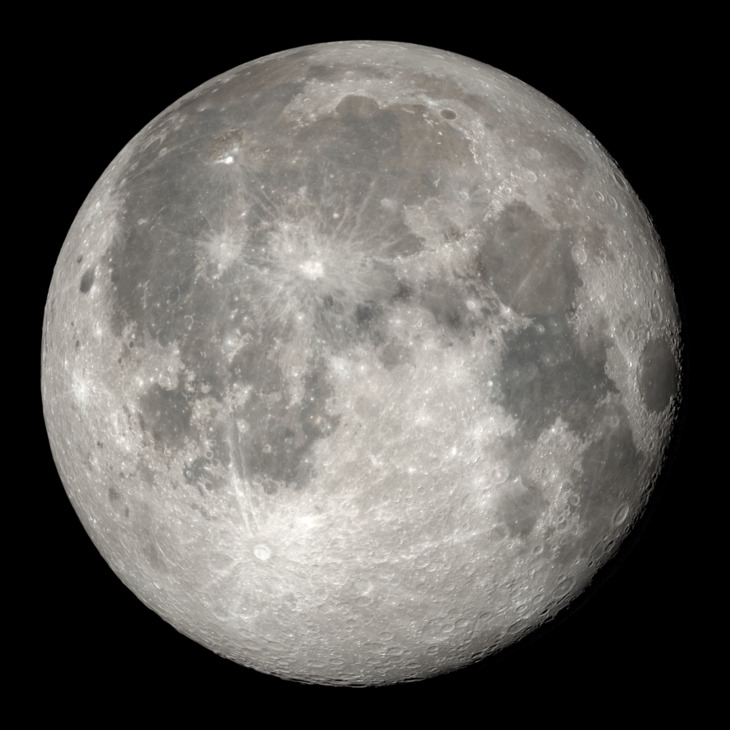 NASA visualization of the Moon on August 29, 2026