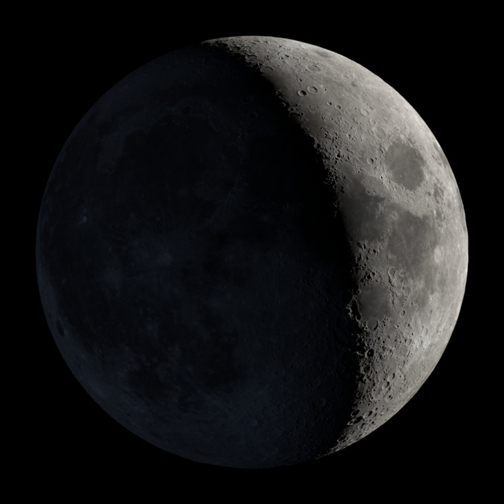 NASA visualization of the Moon on September 16, 2026