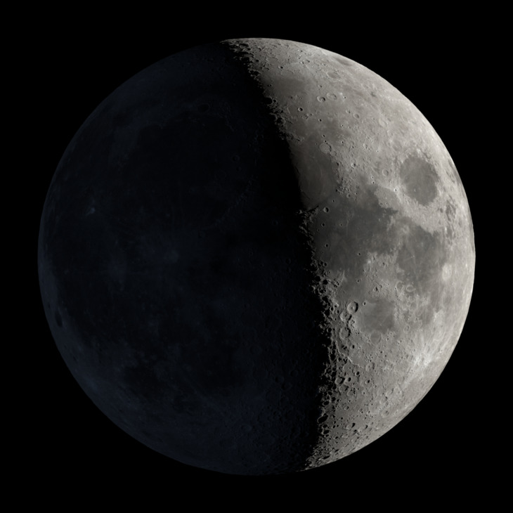 NASA visualization of the Moon on September 17, 2026