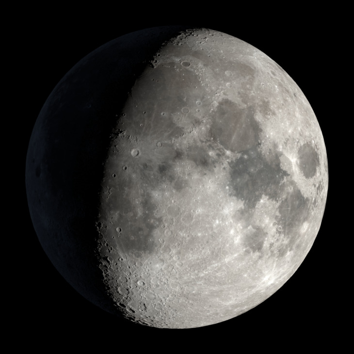 NASA visualization of the Moon on September 21, 2026