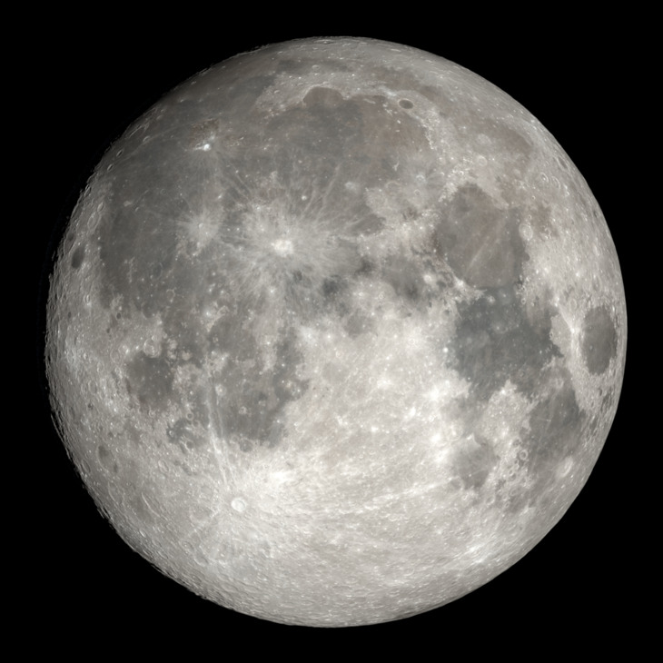 NASA visualization of the Moon on September 25, 2026