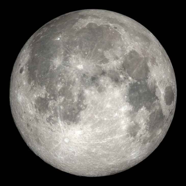 NASA visualization of the Moon on September 26, 2026