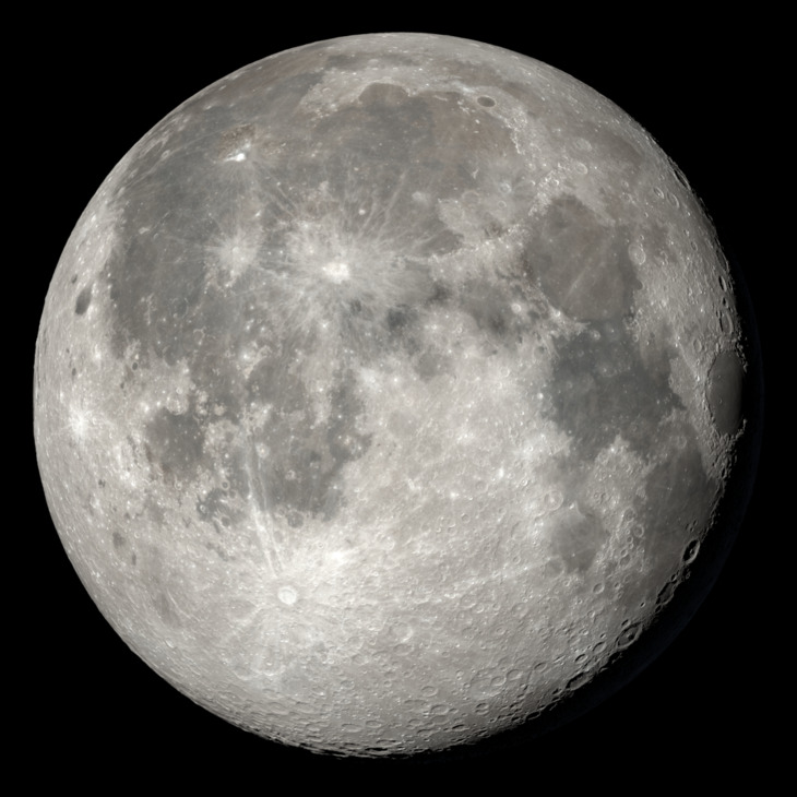 NASA visualization of the Moon on September 28, 2026