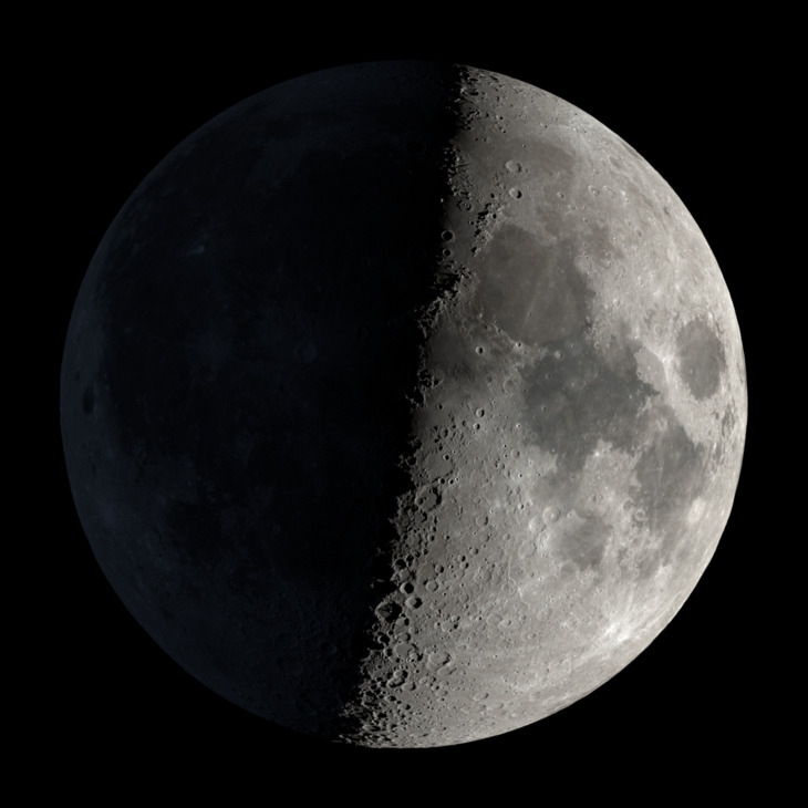 NASA visualization of the Moon on October 18, 2026