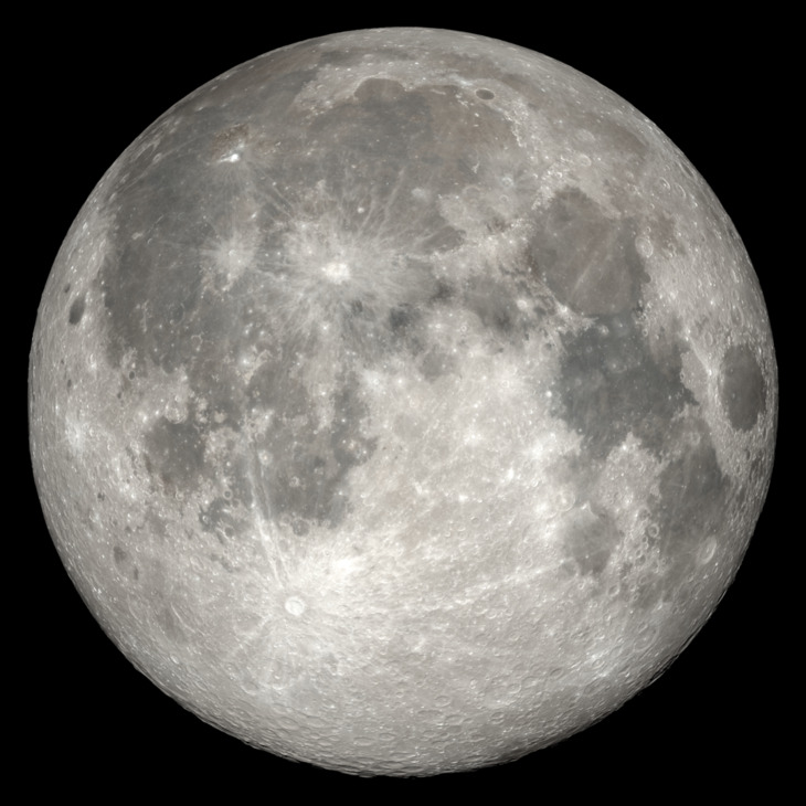 NASA visualization of the Moon on October 26, 2026