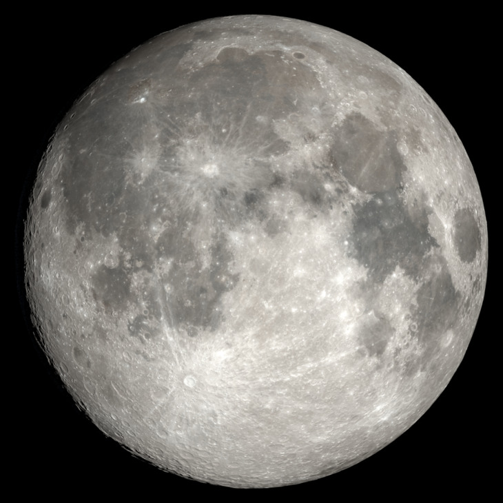 NASA visualization of the Moon on November 23, 2026