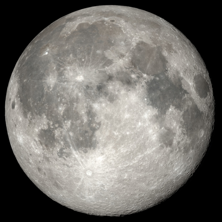 NASA visualization of the Moon on November 25, 2026