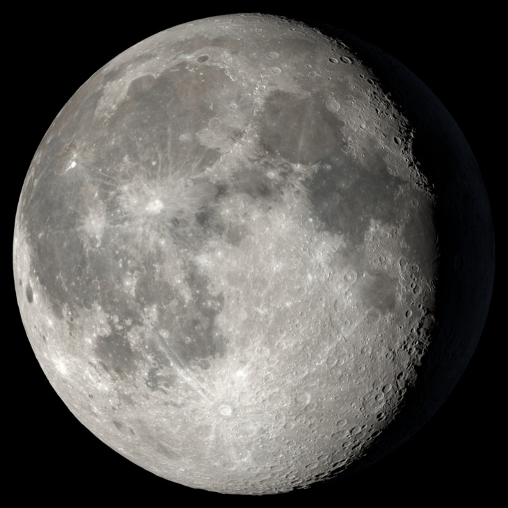 NASA visualization of the Moon on November 27, 2026
