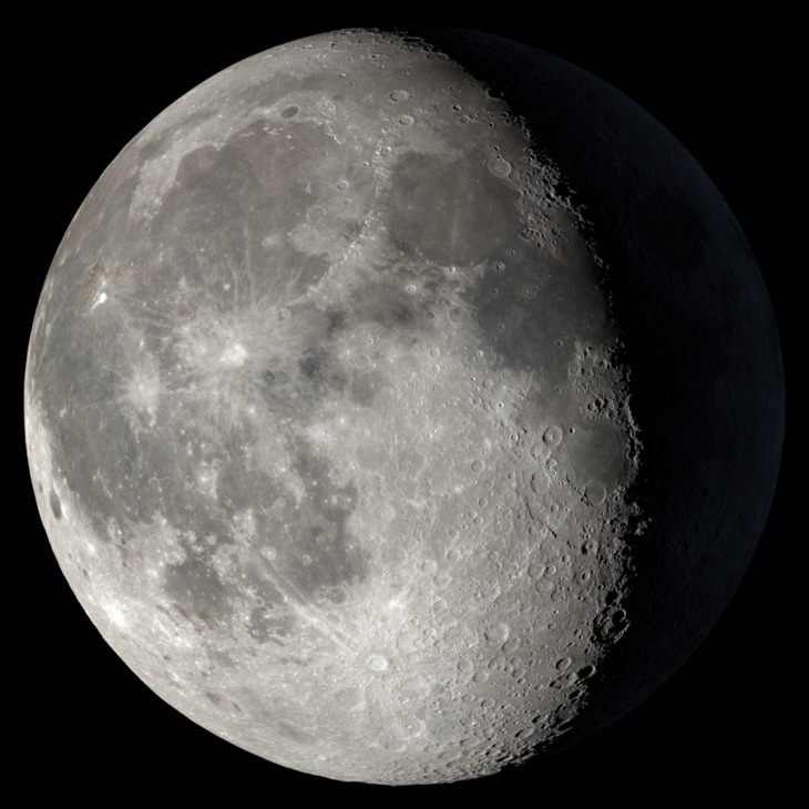 NASA visualization of the Moon on November 28, 2026
