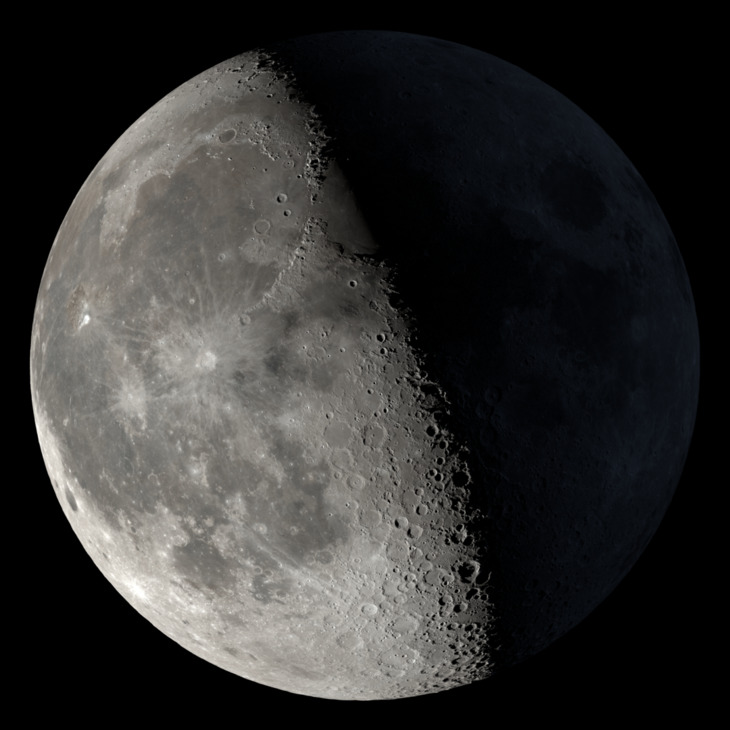 NASA visualization of the Moon on November 30, 2026