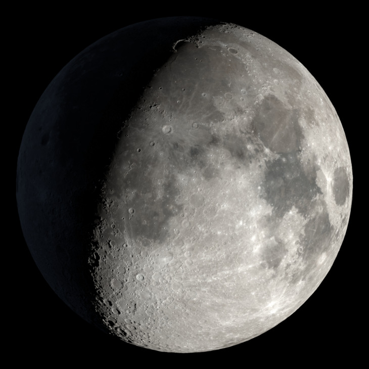 NASA visualization of the Moon on December 19, 2026
