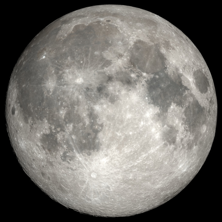 NASA visualization of the Moon on December 23, 2026