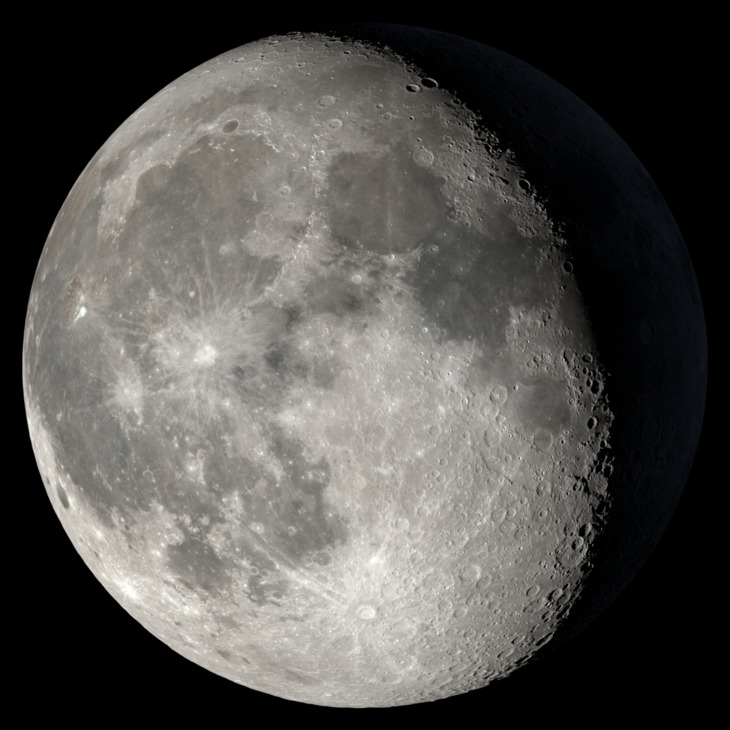 NASA visualization of the Moon on December 27, 2026