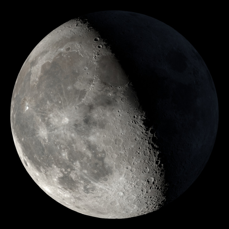 NASA visualization of the Moon on December 29, 2026